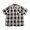 SUGAR CANE COTTON OMBRE CHECK S/S OPEN SHIRT SC39724画像