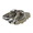 doubleu RIVA MARBLE KHAKI WHITE/BROWN画像