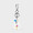 Maison Margiela DOUBLE TAG KEYRING SMALL SA2UA0017-P7793画像