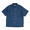 BURGUS PLUS Indigo Open Collar Linen Shirt Short Sleeve BP26504画像