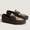 VANS 2-EYELET BOAT SHOE PONY HAIR DARK BROWN VN000Z96DRB画像