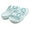 crocs SATURDAY ENAMEL BUCKLES SANDAL W VAPOR ICE 212867-5EA画像