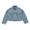 Levi's LOOSE CROP TRUCKER LIGHT BLUE 0089L-0004/0089L0004画像