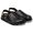 BIRKENSTOCK LUTRY PREMIUM NATURAL LEATHER NARROW BLACK 1031269画像