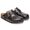 BIRKENSTOCK BOSTON WIRE BUCKLE NATURAL LEATHER REGULAR BLACK 1030691画像