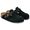BIRKENSTOCK BOSTON BRAIDED SUEDE LEATHER REGULAR BLACK 1030561画像