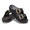 crocs SATURDAY METALLIC BUCKLE SANDAL W ESPRESSO/GOLD 213316-23Q画像