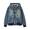 AVIREX GOALERS STITCH DENIM ZIP HOODIE 7836252024画像