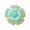 crocs JIBBITZ MULTI BLUE FLOWER 10013820画像
