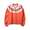 BARNS &ldquo;COZUN" Half Zip Snowflake Patterned Sweatshirt BR-26373画像